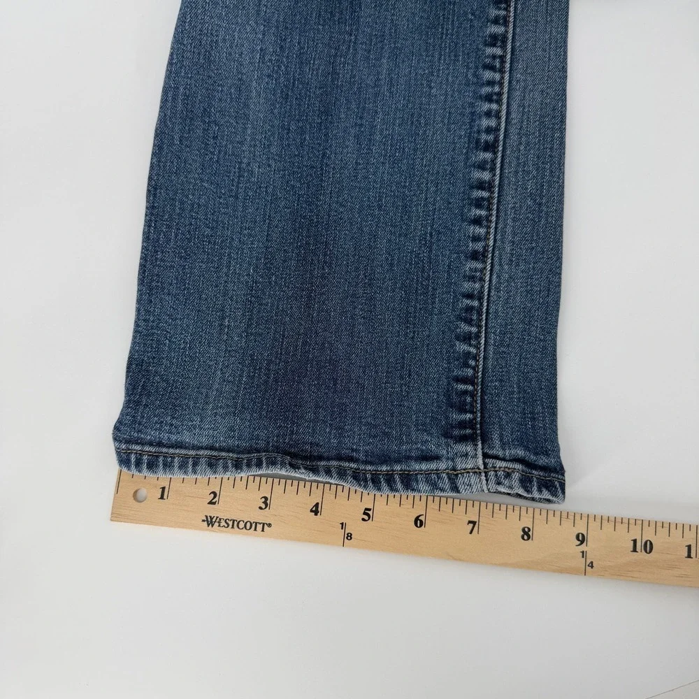 Abercrombie & Fitch Kilby Boot Jeans Mens 38x32 Blue Stretch Medium Wash Denim